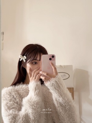 knit ribbon set / milu