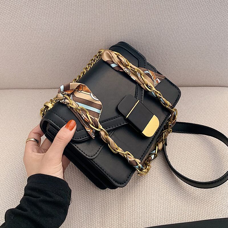 オータムウィンタースタイルスタンダードレディースレッド レトロ 秋物 冬物 スクウェア メッセンジャーバッグ 手作りハンドバック74995590906