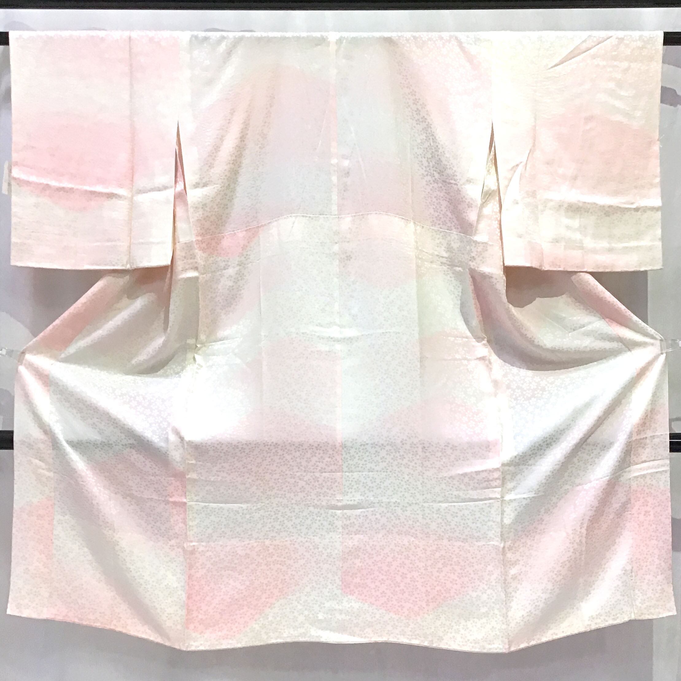 長襦袢 桜 正絹 着物 身丈約118.5cm 裄丈約61.5cm 25z10-5847 長襦袢 桜 正絹 着物 身丈約118.5cm 裄丈約61.5cm 25z10-5847の通販 by