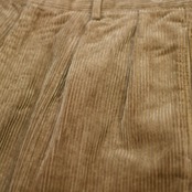 NAUTICA 2tuck corduroy pants camel