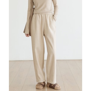 simple wide pants N30391