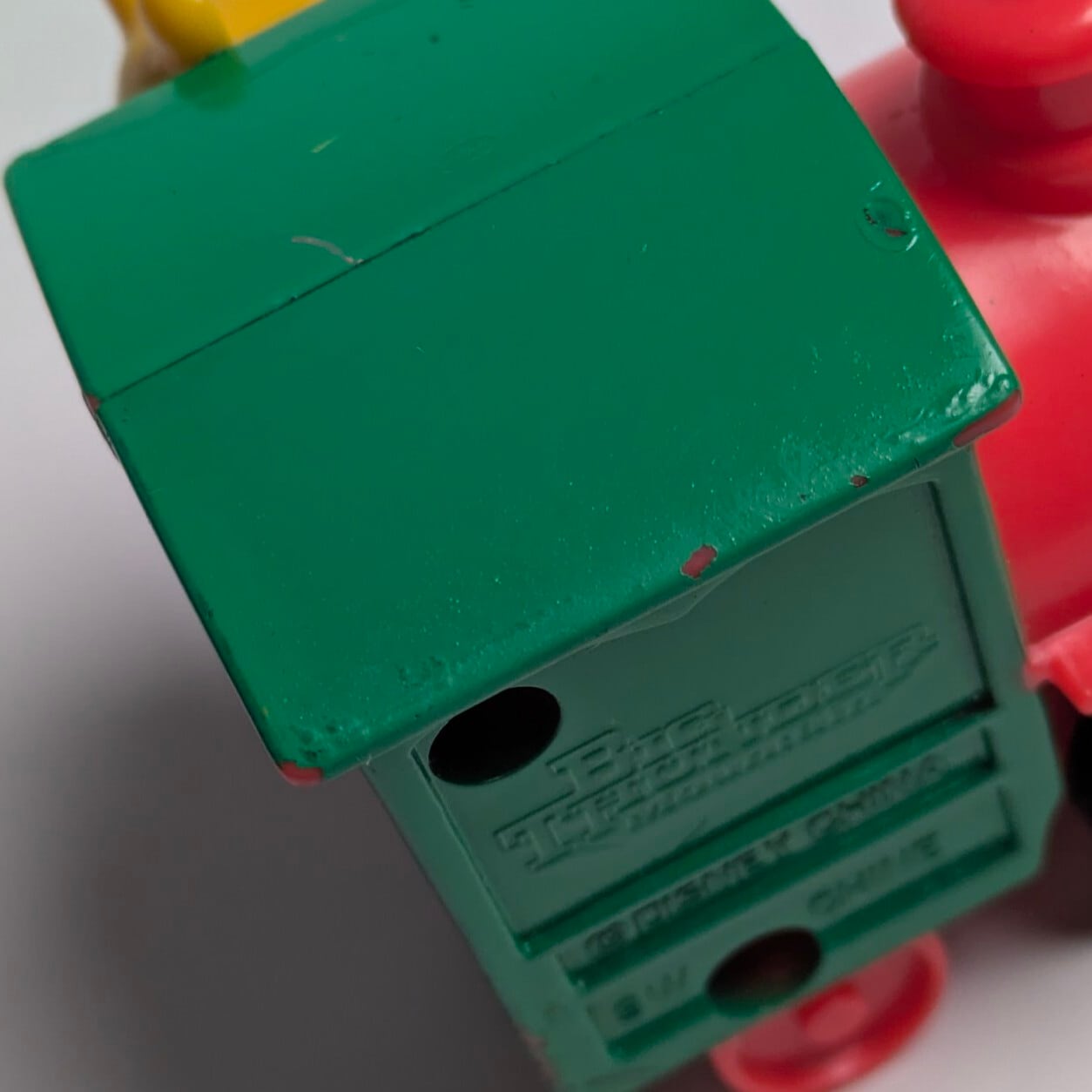 ☆VINTAGE 1995☆【 ウィニー・ザ・プー・オン・ビッグ・サンダー・マウンテン ( Winnie the Pooh On Big Thunder Mountain ) 】カリフォルニアディズニーランド40周年アドベンチャーズ / マクドナルドミールトイ1995 〚アメリカン雑貨 アメトイ〛