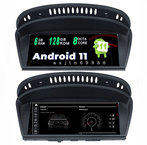 BMW 5シリーズ E60 / E61 / E63 アンドロイドナビ 8.8 インチ Android11 CarPlay CCC CIC -ADN-1002