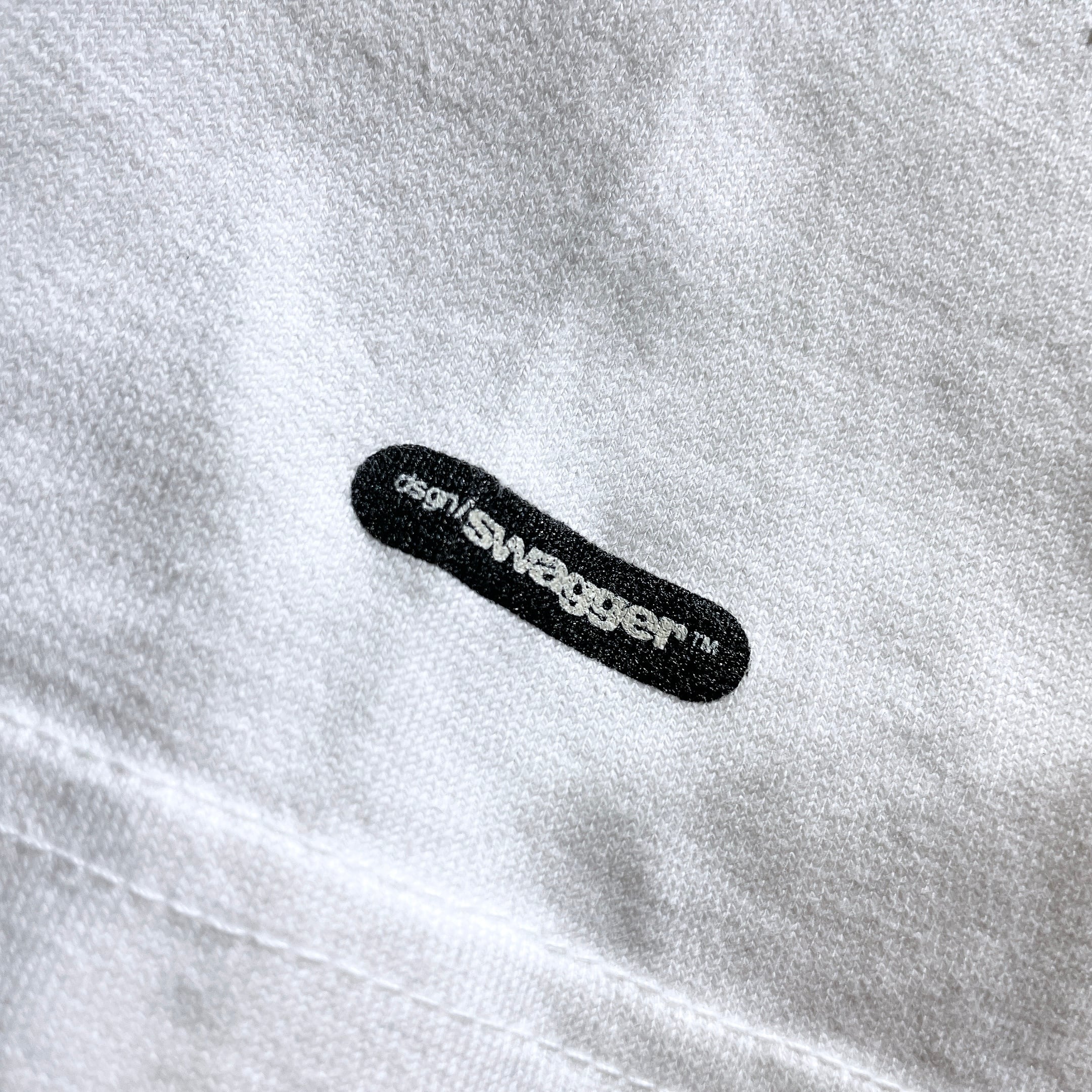 2000s ” Swagger ” ” skullgain ” printed White loose SS Tee