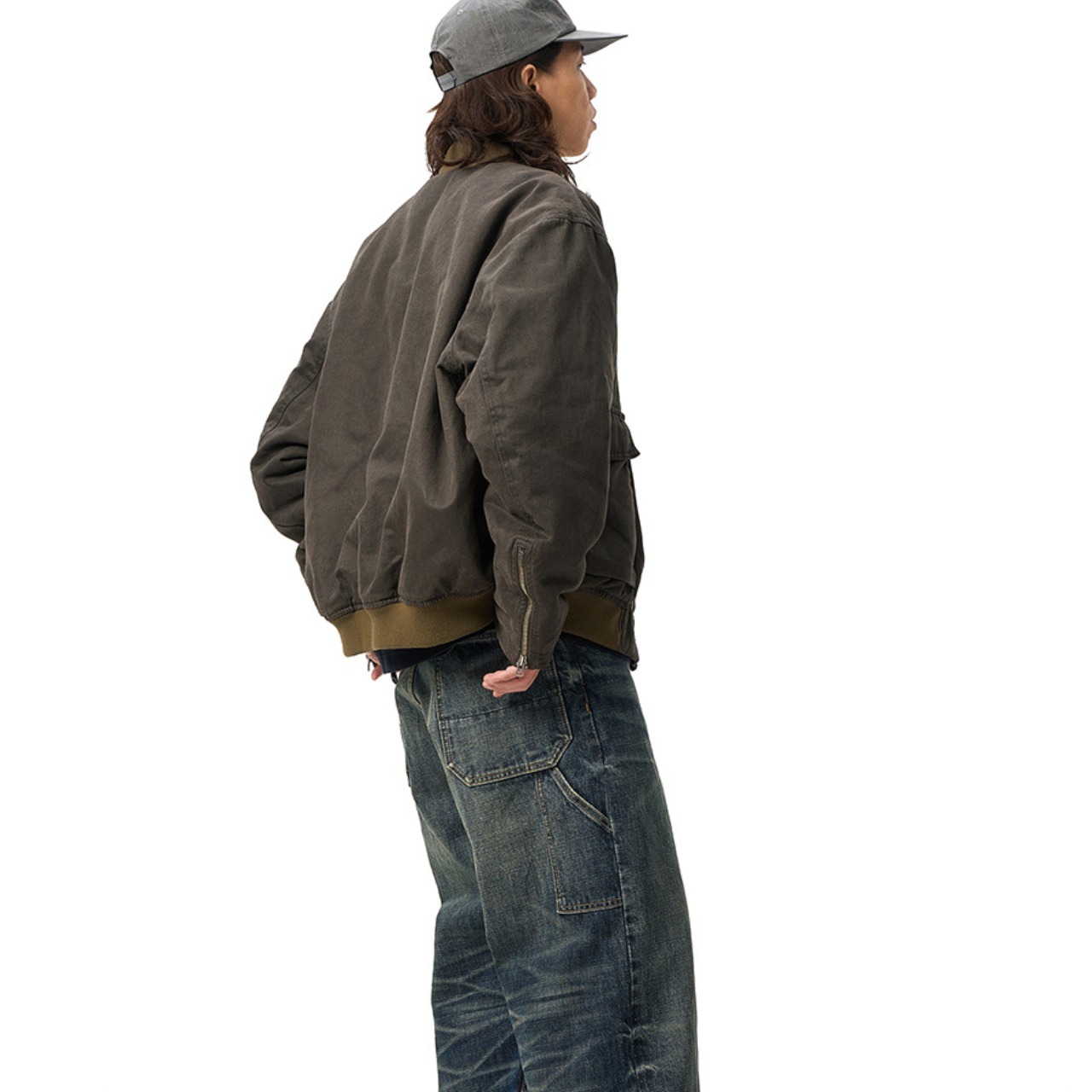 ヘヴィーゾーン ミリタリーボンバージャケット K5503 - 11