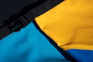 マルチポーチ Journey pouch パープル×ターコイズブルー