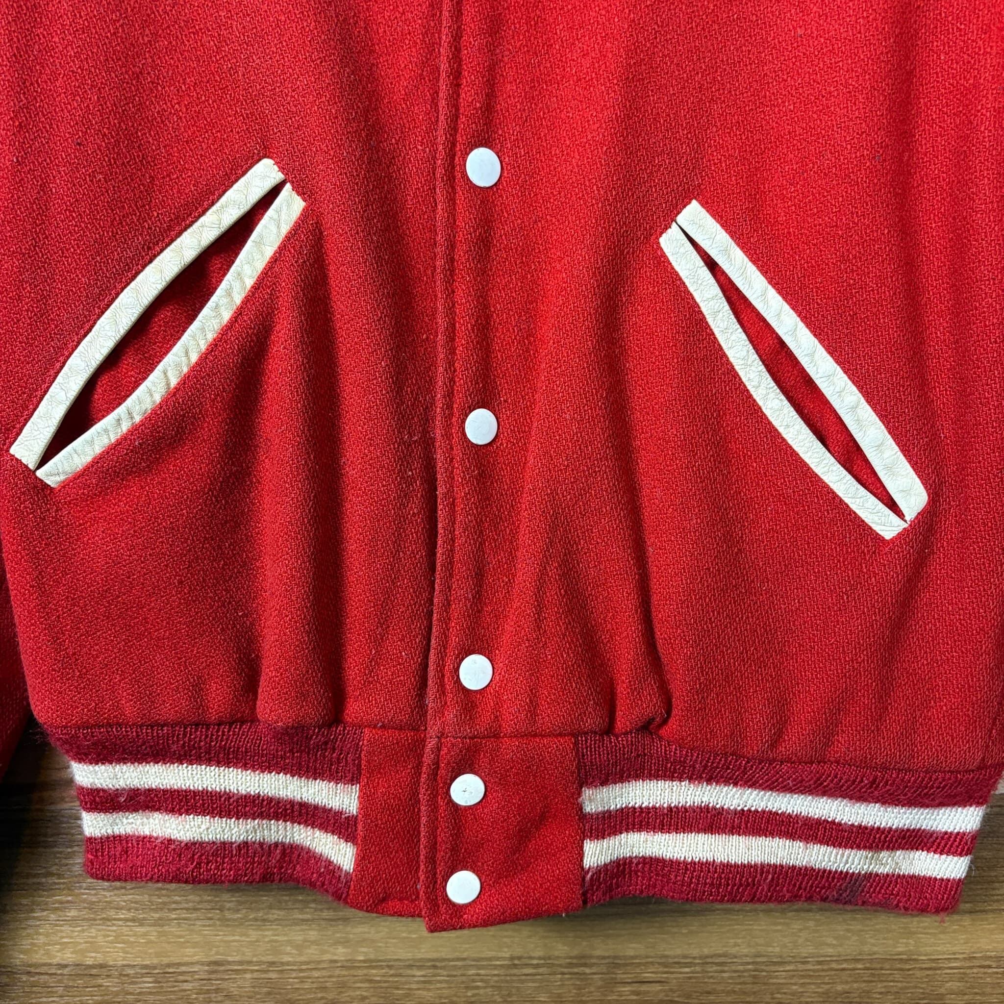 70s KAYE BROS. チェーンステッチ スタジャン アワードジャケット