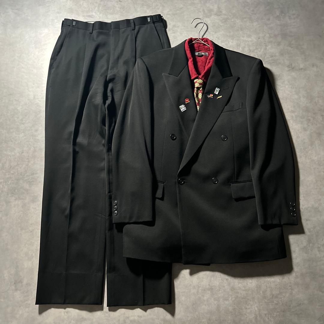 (NA)ヴィンテージ ダブル セットアップ ピンバッジ パレード 入学式 卒業式