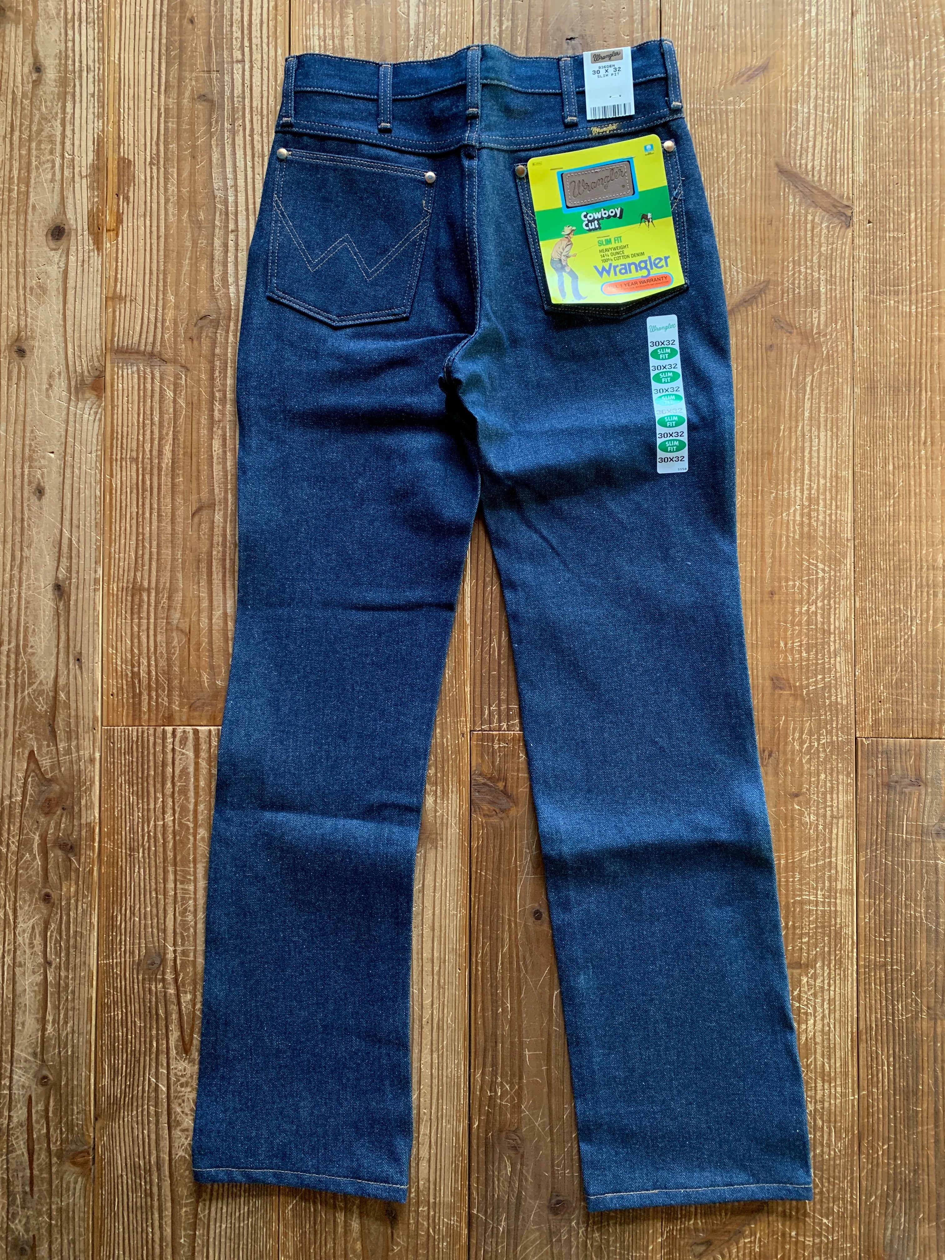 80's Wrangler 936DEN デニムパンツ DEADSTOCK 表記(30×32) USA製