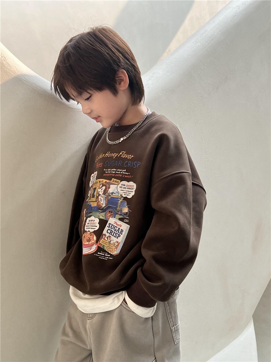 120cm SHUGARCRISP裏起毛トレーナー