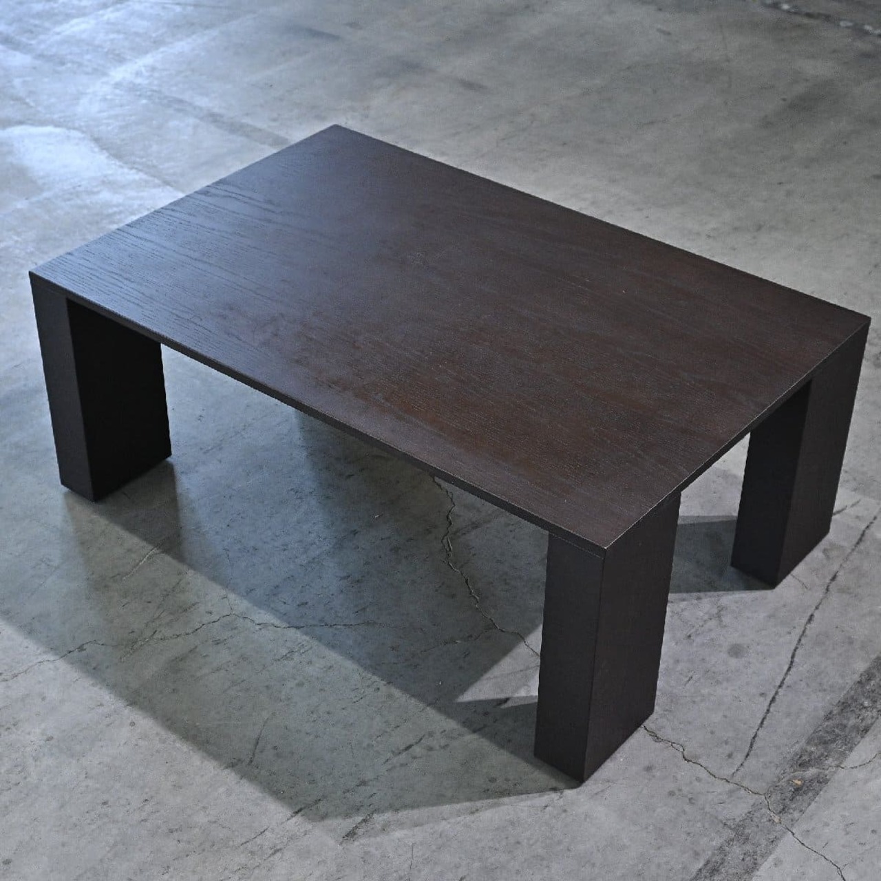 Arflex「REKTA/レクタ」センターテーブル オーク材 ロー コーヒー リビング ラウンジ モダン 座卓 カフェ アルフレックスジャパン 【中古家具/中古インテリア/USED家具ユーズド家具/リサイクル】