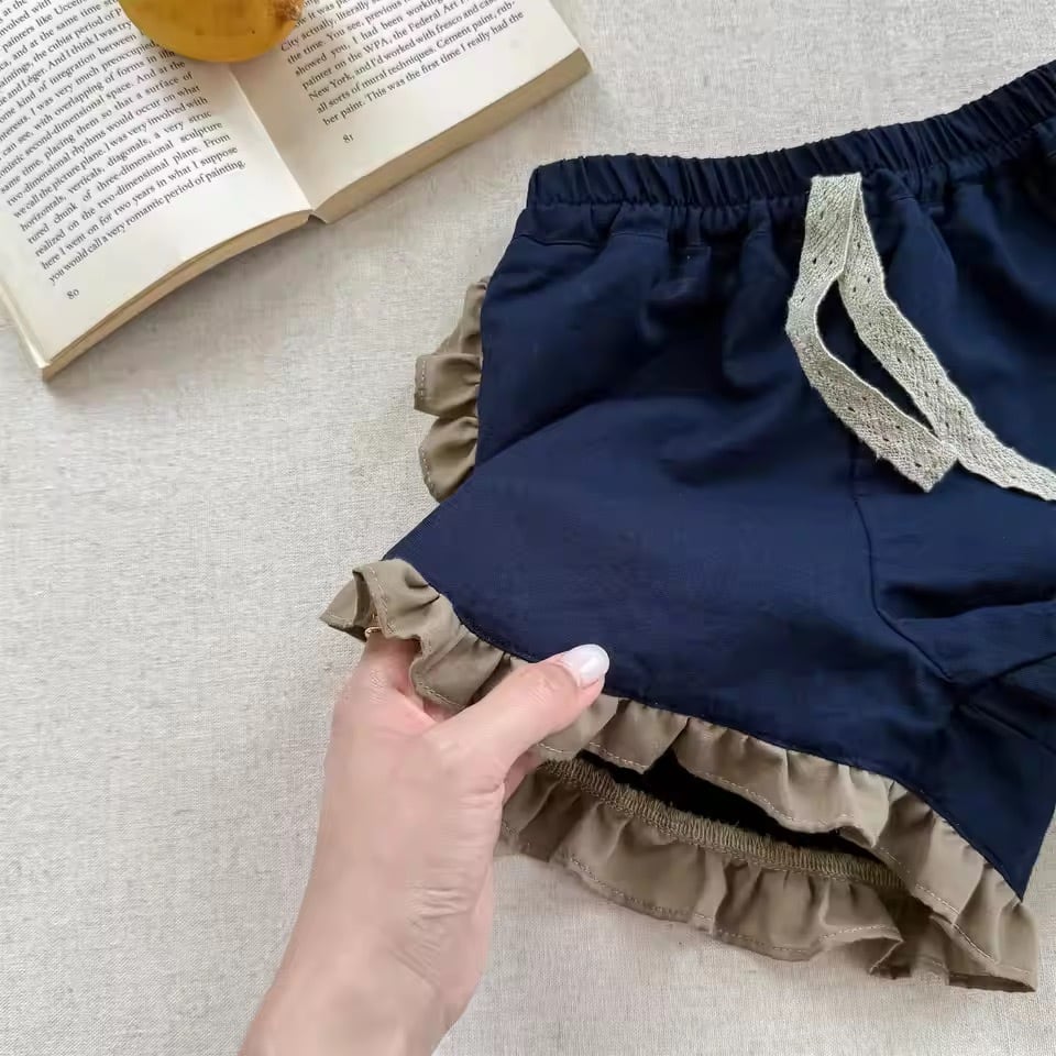 フリルショートパンツ
