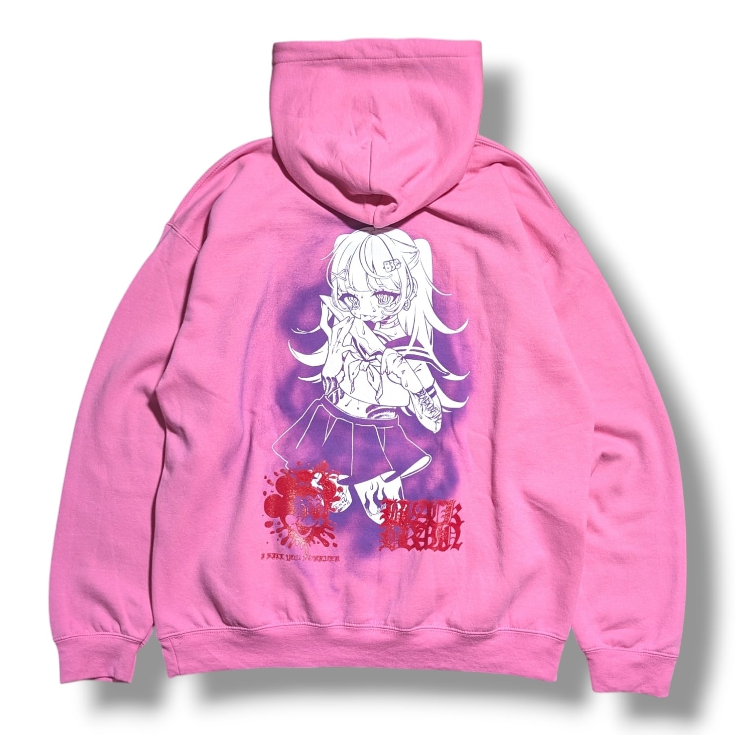 Brain Girl Warm Hoodie | BLACK BRAIN