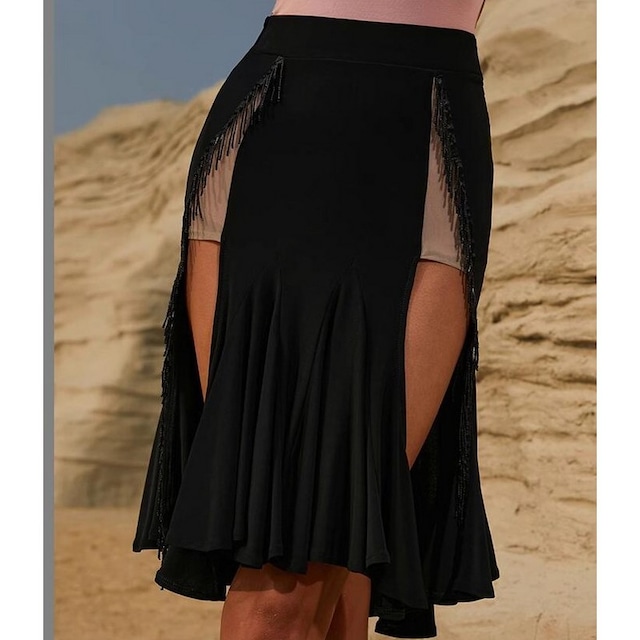 ラテンダンス 大スイング ハーフスカート ds0338