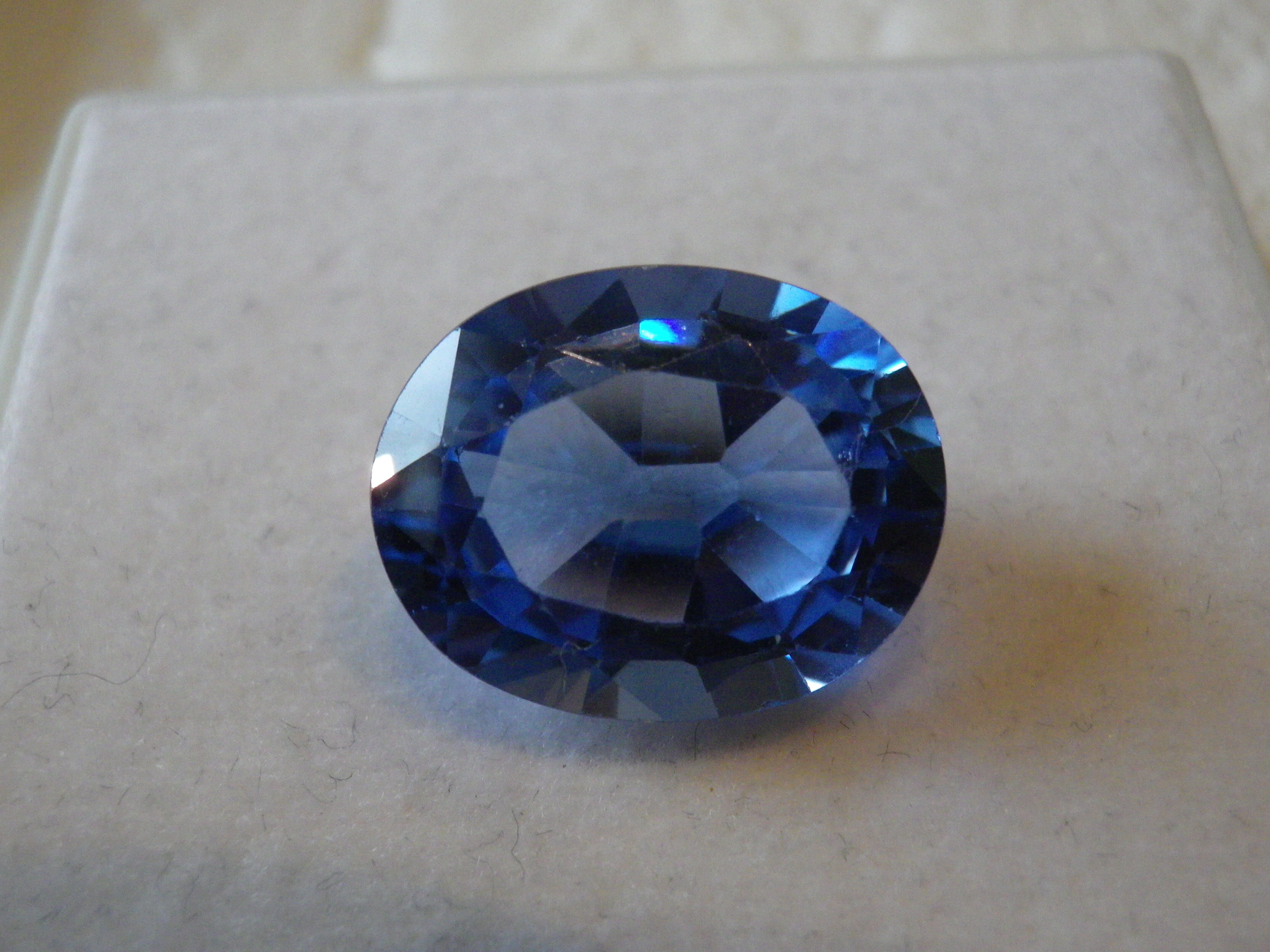 シンセティック スイスブルースピネル 1 5 . 1 5 ct #b-6390 | 宝石