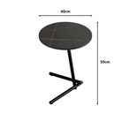 サイドテーブル 北欧 ラウンド ロックプレート 小型 コーヒーテーブル ソファサイド ベッドサイド バルコニー リビングルーム カフェ 一人暮らし 韓国 シンプル スタイリッシュ