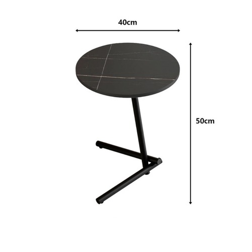 サイドテーブル 北欧 ラウンド ロックプレート 小型 コーヒーテーブル ソファサイド ベッドサイド バルコニー リビングルーム カフェ 一人暮らし 韓国 シンプル スタイリッシュ