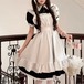 ゆめかわ♡大きいサイズあり♪ミモレ丈メイド服　kos53