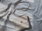 AMERICA 1990’s OLD COACH “OFF WHITE Leather” Small size bag