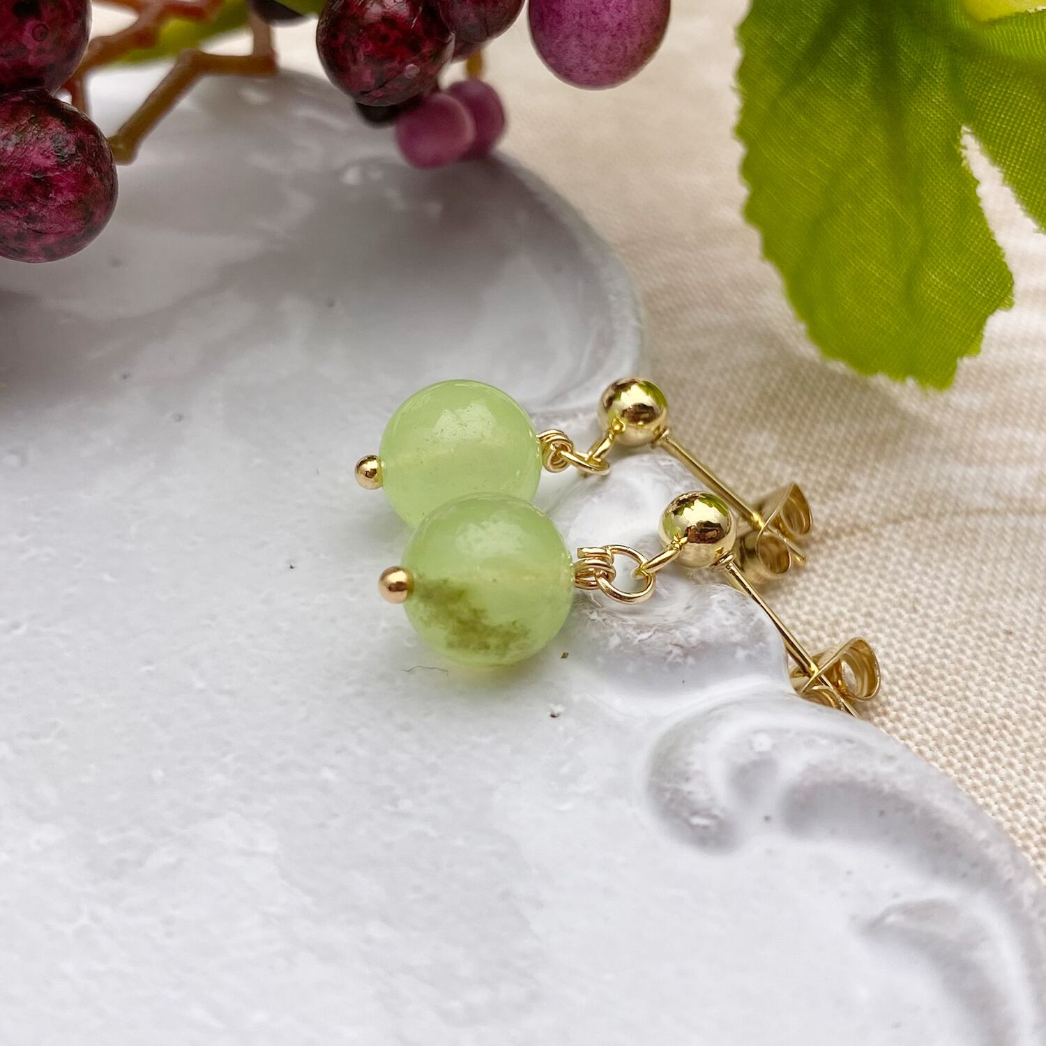 キャンディカラーのピアス【プレナイト】