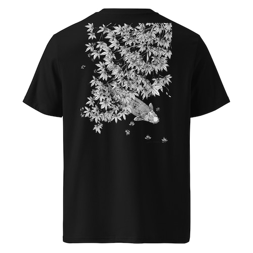 鯉2011/BackPrint(オーガニックコットン製Tシャツ/Organic cotton t-shirt Stanley/Stella STTU169)