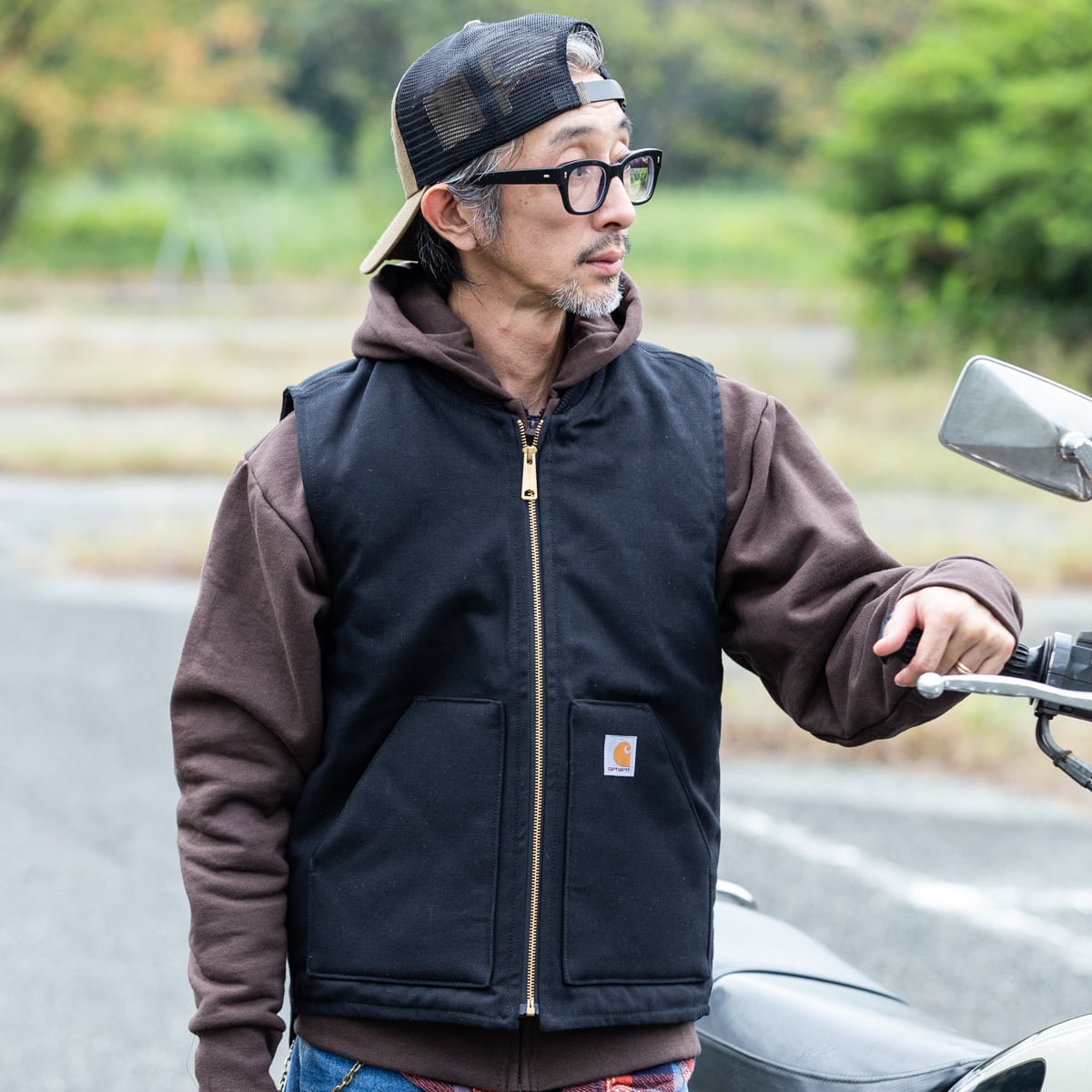 carhartt ダックベスト Sサイズ-