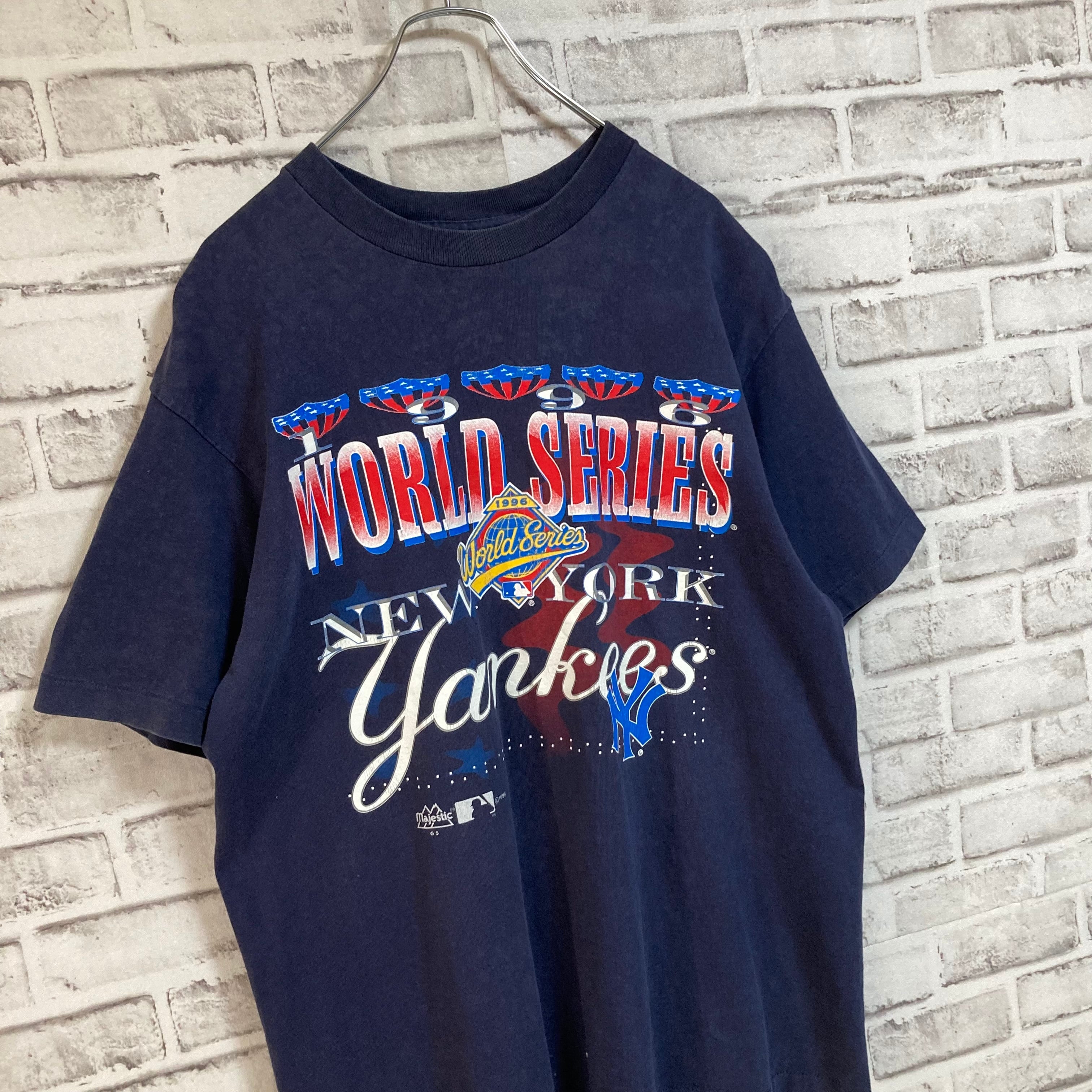 タグ付き未使用 USA製90's majestic NY.Mets ゲームシャツ 【公式通販】