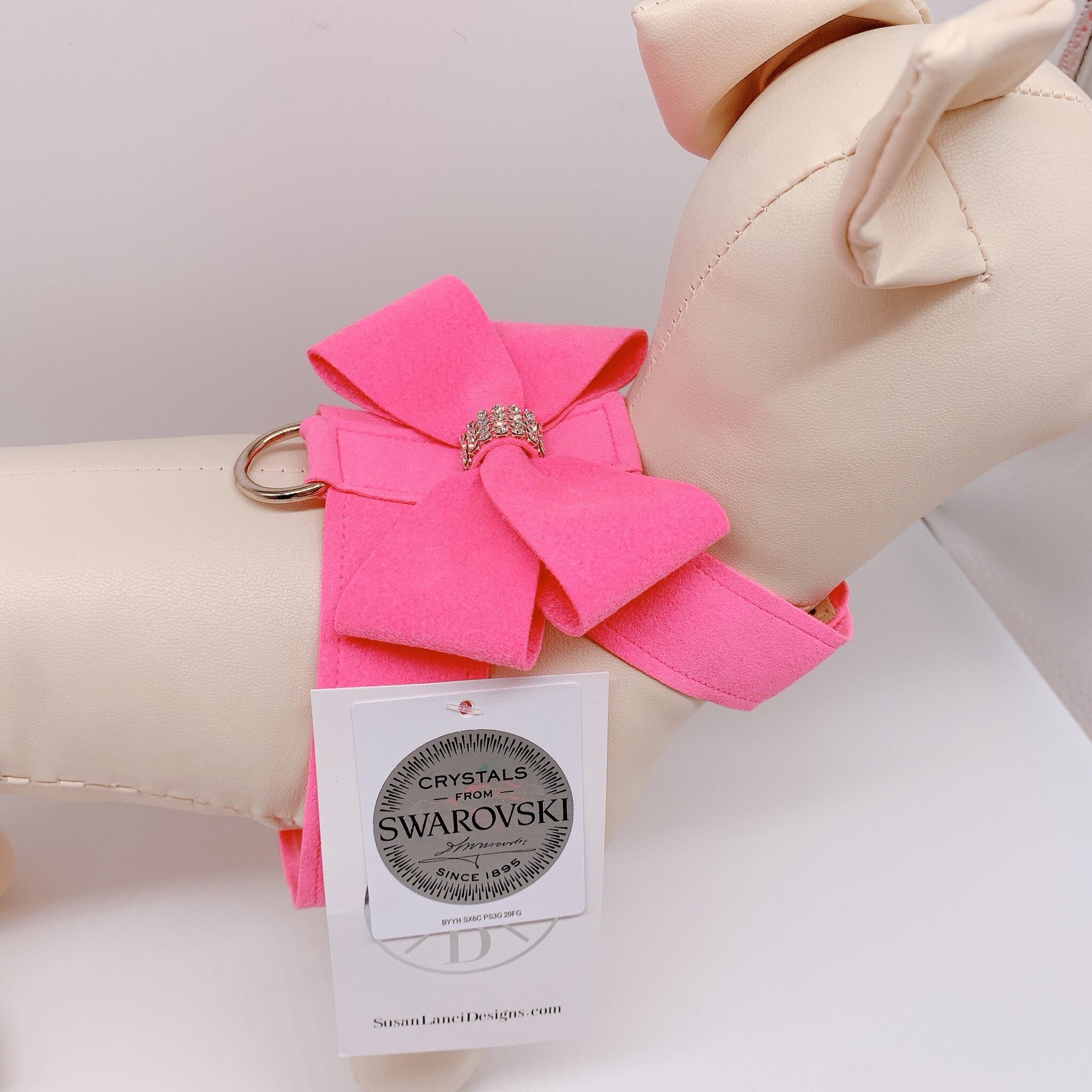 スーザンランシー ハーネス ハート スワロフスキー 新品 FAWN 廃盤