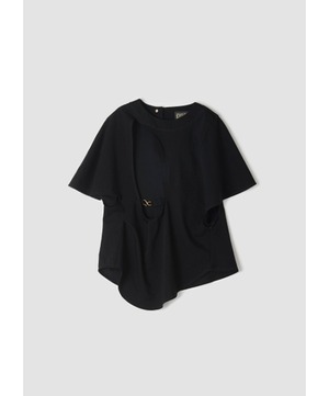 【26SS】PHOTOCOPIEU フォトコピュー / MAGDA ROUND CUT OUT BLOUSE