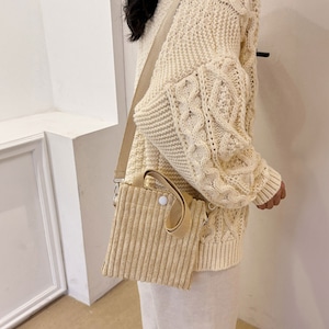 ミニバッグ コーデュロイ スマホポーチ レディース 秋冬 韓国 小さめ バッグ 大人 かわいい おしゃれ きれいめ カジュアル スクエアバッグ 軽量 肩掛け 斜め掛け 大人可愛い 大人女子