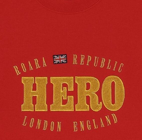 ★40%off★ROARA REPUBLIC★HERO CREWNECK ☆40%off☆ROARA REPUBLIC LONDON “HERO CREWNECK SWEAT” セール 海外