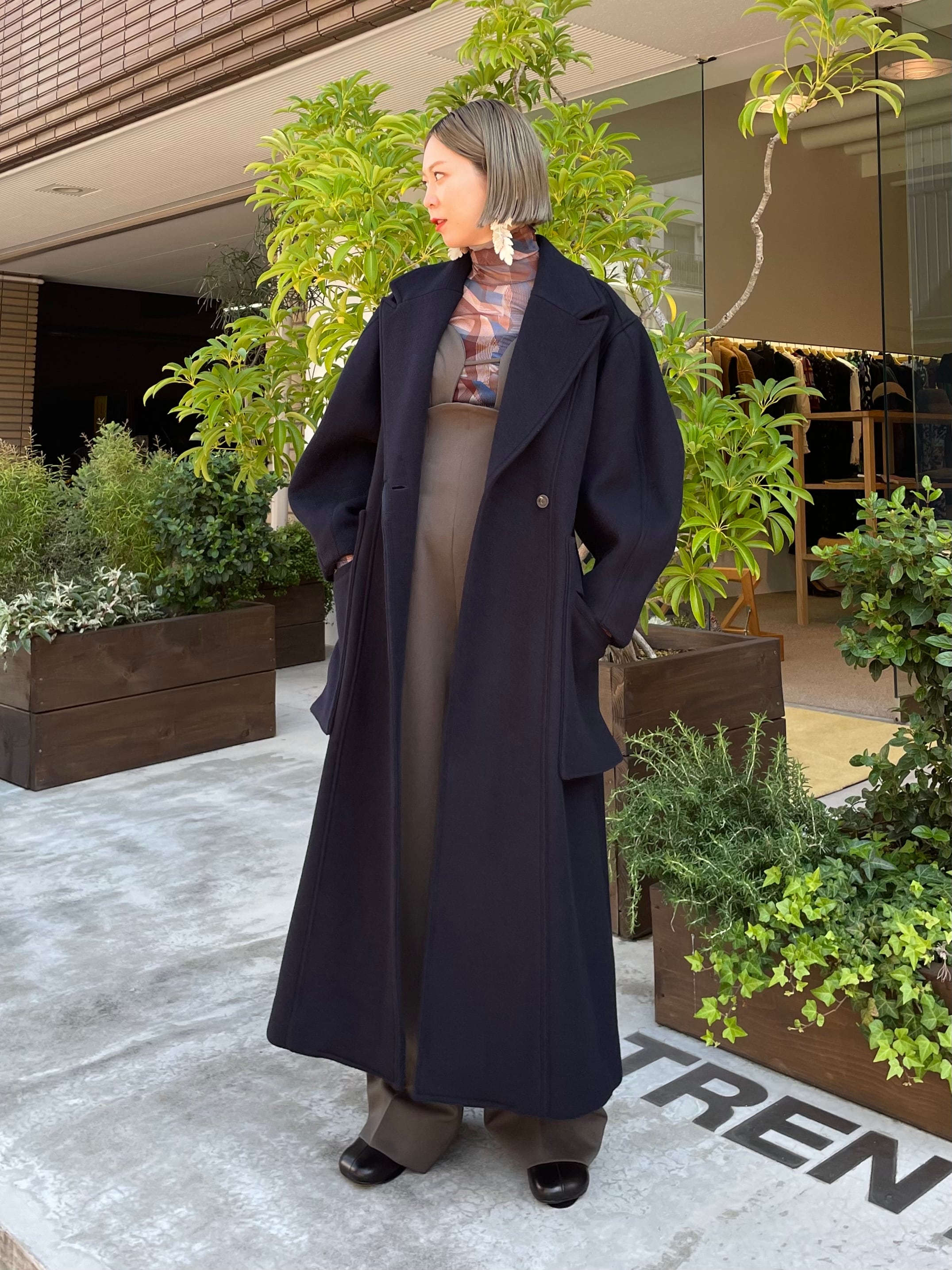 AKIKOAOKI 21-22aw ロングコート