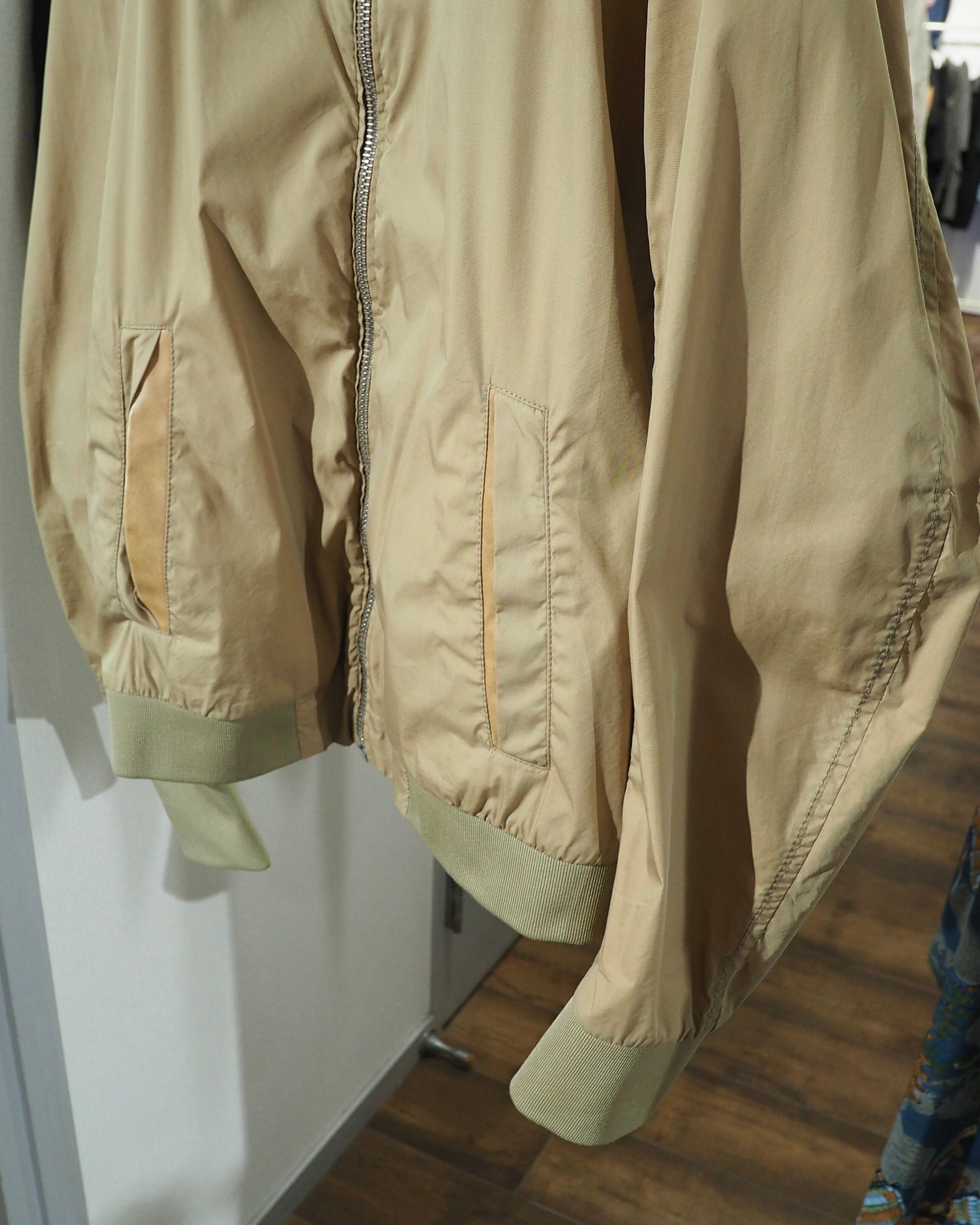 " DIESEL BLACK GOLD " Different materials Switching High neck Track jacket (Made in Italy)