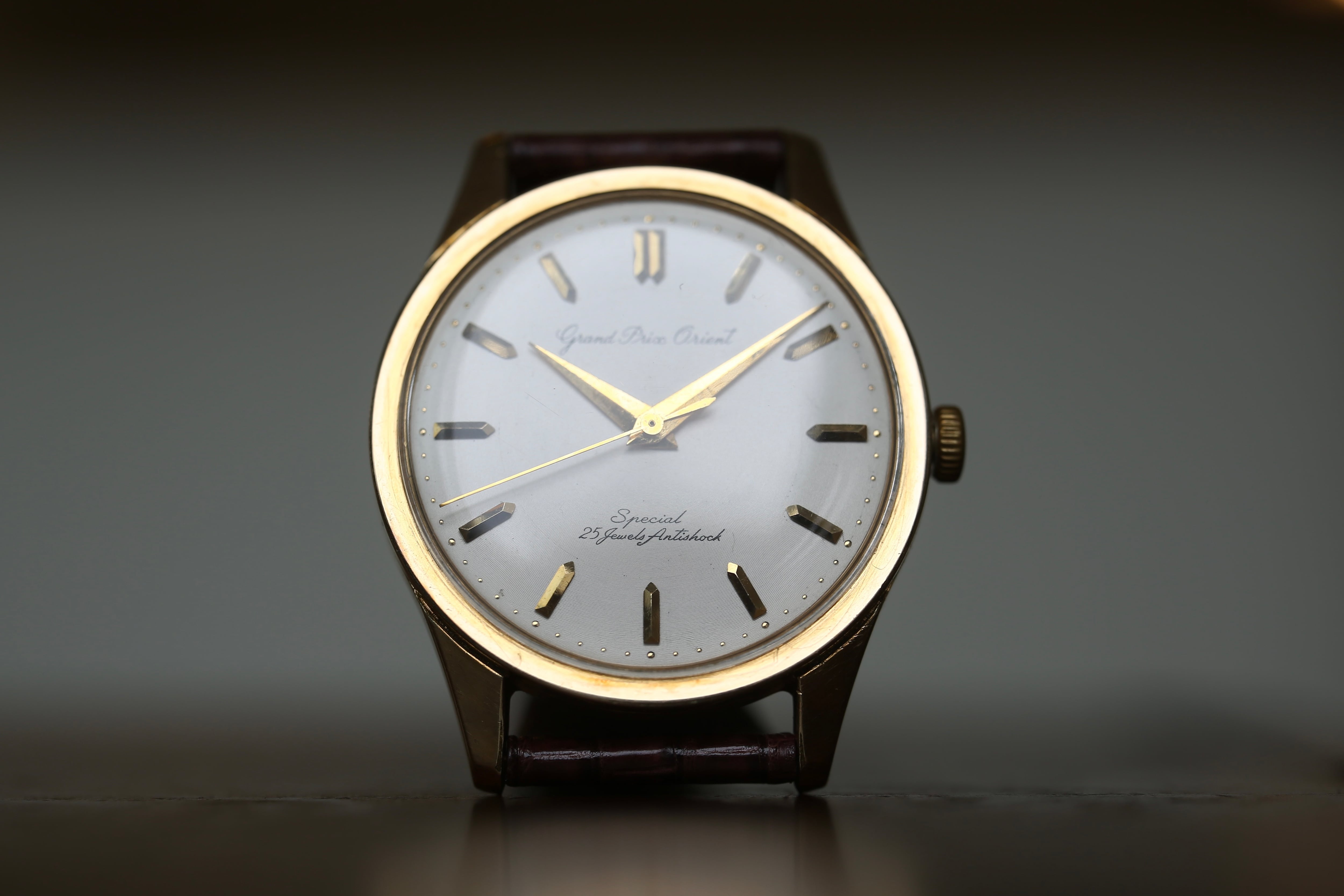 【Orient】1961年製 『グランプリオリエント スペシャル 』初期型 25石 特別調整 手巻き GF / Vintagewatch / Grandprix Orient Special 1st / Cal.N型