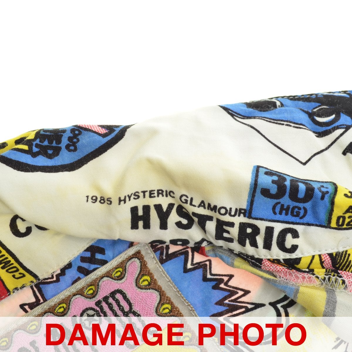 HYSTERIC GLAMOUR / ヒステリックグラマー 80s 初期 ヌードタグ 総柄