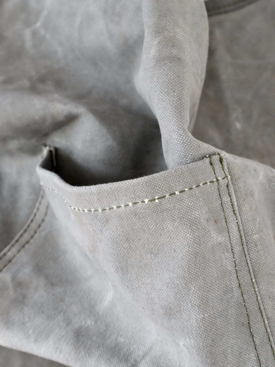 ヴィンテージ テントファブリック エプロン｜Vintage Tent Fabric