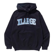 【XLARGE】COLLEGE LOGO HOODED SWEATSHIRT 【エクストララージ】