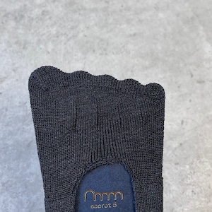 idé homme / 【23-25cm/25-27cm】secret 5toe silk cover socks MNC151C
