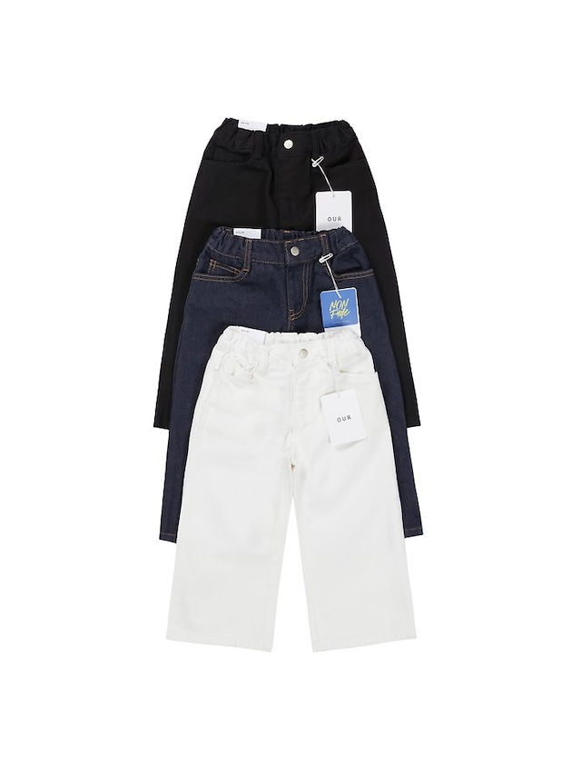 【取寄】our|signature denim pants|シグネチャーデニムパンツ|S-JXL|kids&jr|26 autumn