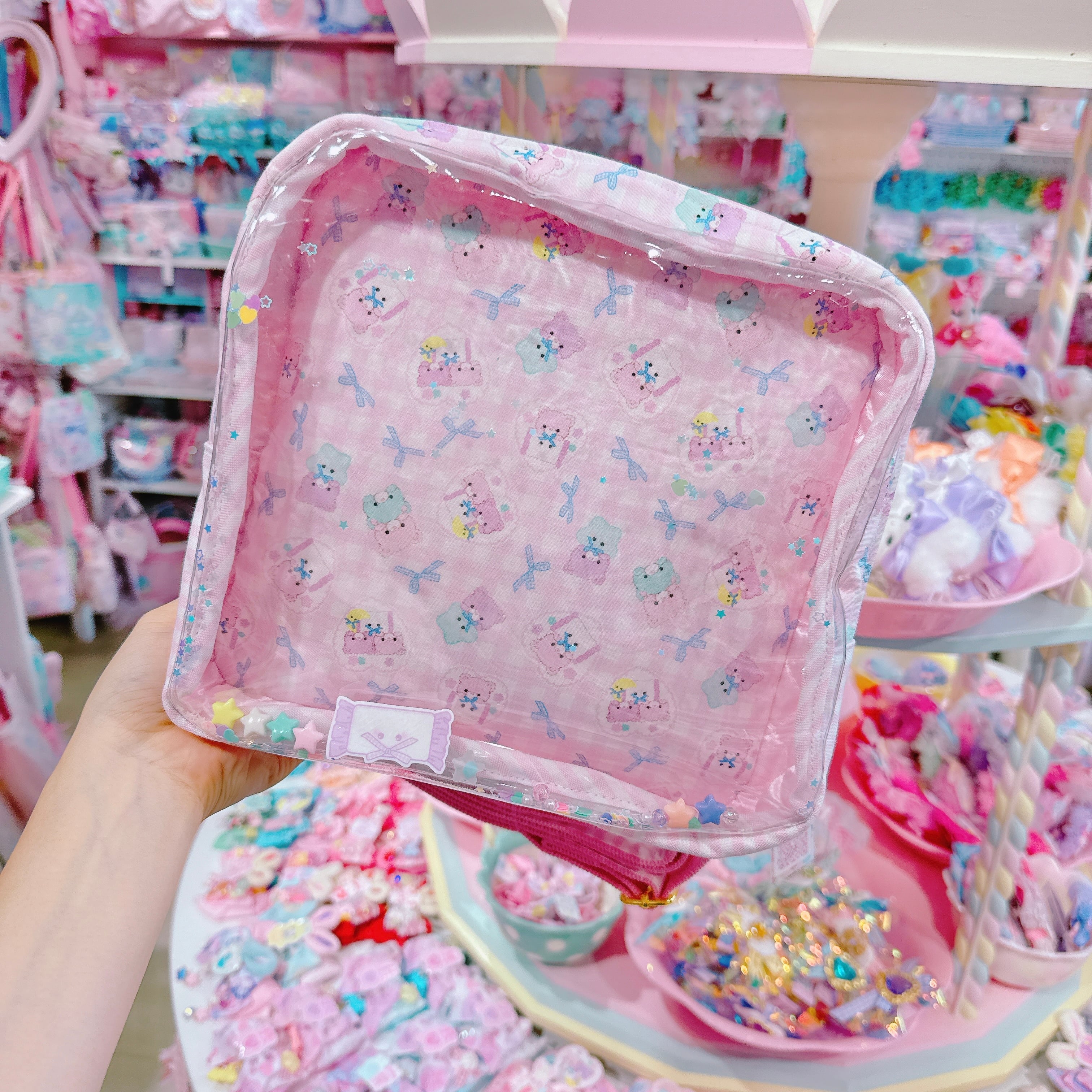 【F1】60-1ぬいぐるみリュック＆ショルダー2wayバッグ