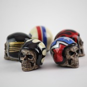 VINTAGE HELL'MET VALVE CAP /Scallop
