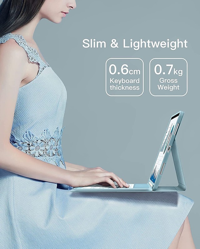 QIYIBOCASE For iPad Mini 7 2024 キーボードケース，For iPad Mini 6 2021 キーボードケース，分離式ワイヤレス Bluetoothキーボード，女性人気2024秋発売Mini 7/6世代8.3インチ かわいい キャンディーカラー レディース ，オートスリープ機能 (ピンク, iPad Mini 7/Mini 6)