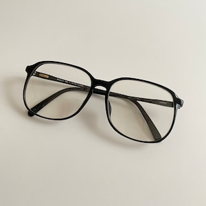 -DEAD STOCK- POLO RALPH LAUREN GLASSES "SQUARE TYPE" -BLACK-