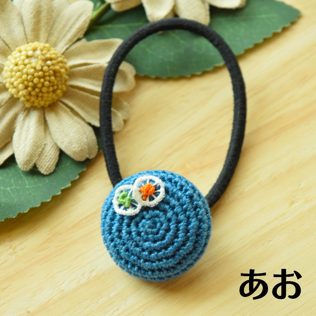 レジン 猫 ヘアゴム No.174 ヘアゴム ブローチ ポニーフック No.174