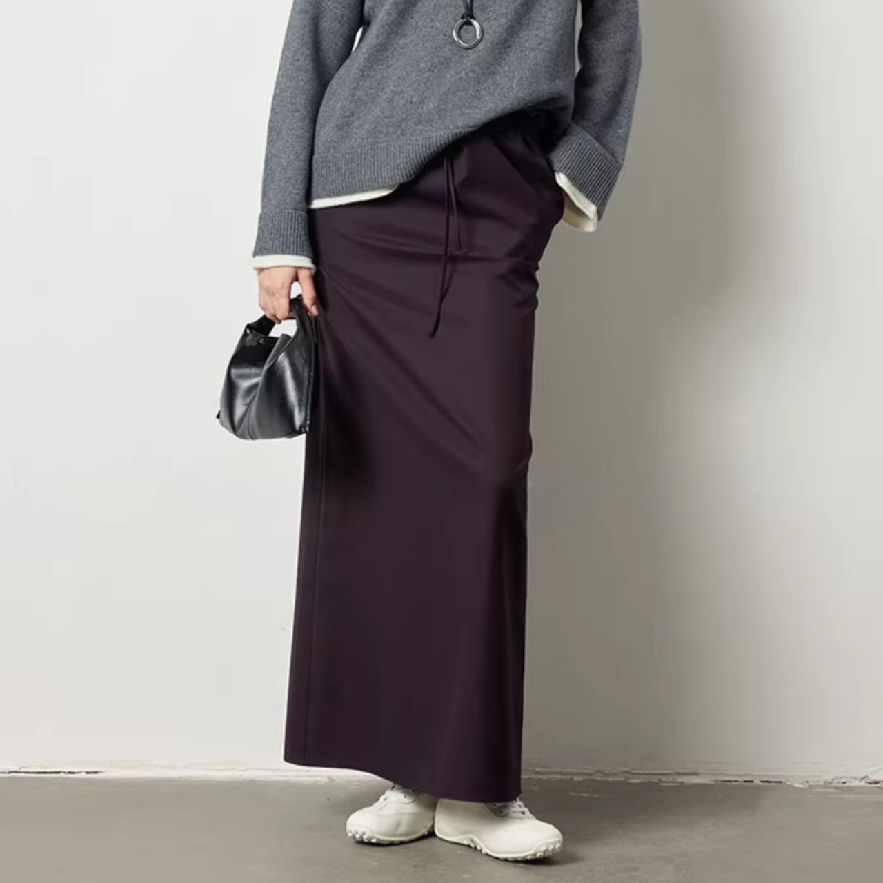 大人モード Iライン ロングスカート 00093・画像4