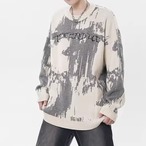 Street Style Embroidered Knit Sweater (ME308)