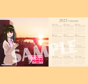 2023年デジタルカレンダー【フラワーブルーム】　 2023 Digital Calendar [Flower Bloom]