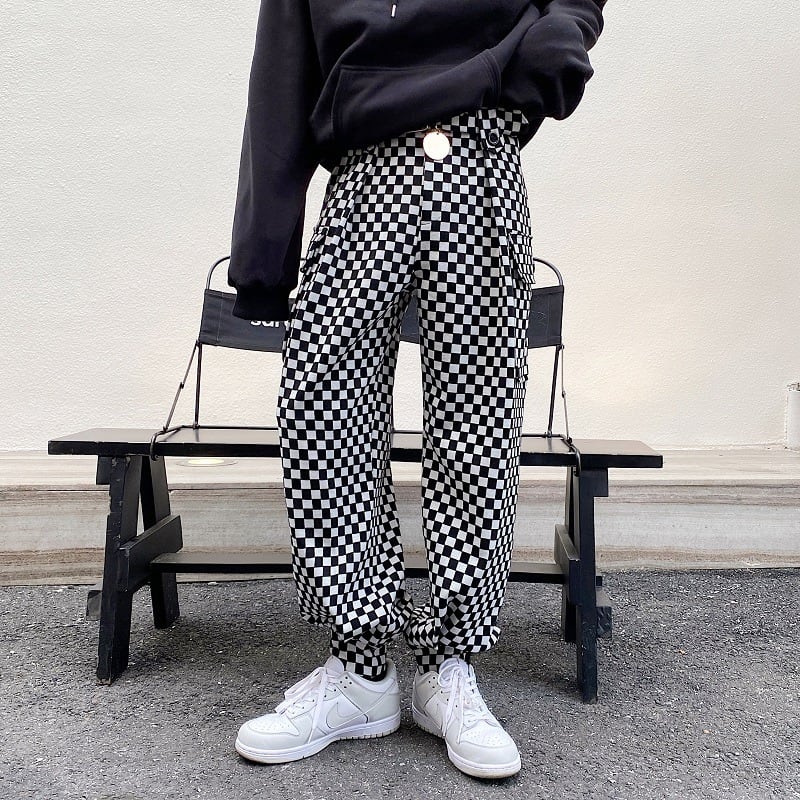 チェッカーフラッグ カジュアルパンツ 1color MPA0182