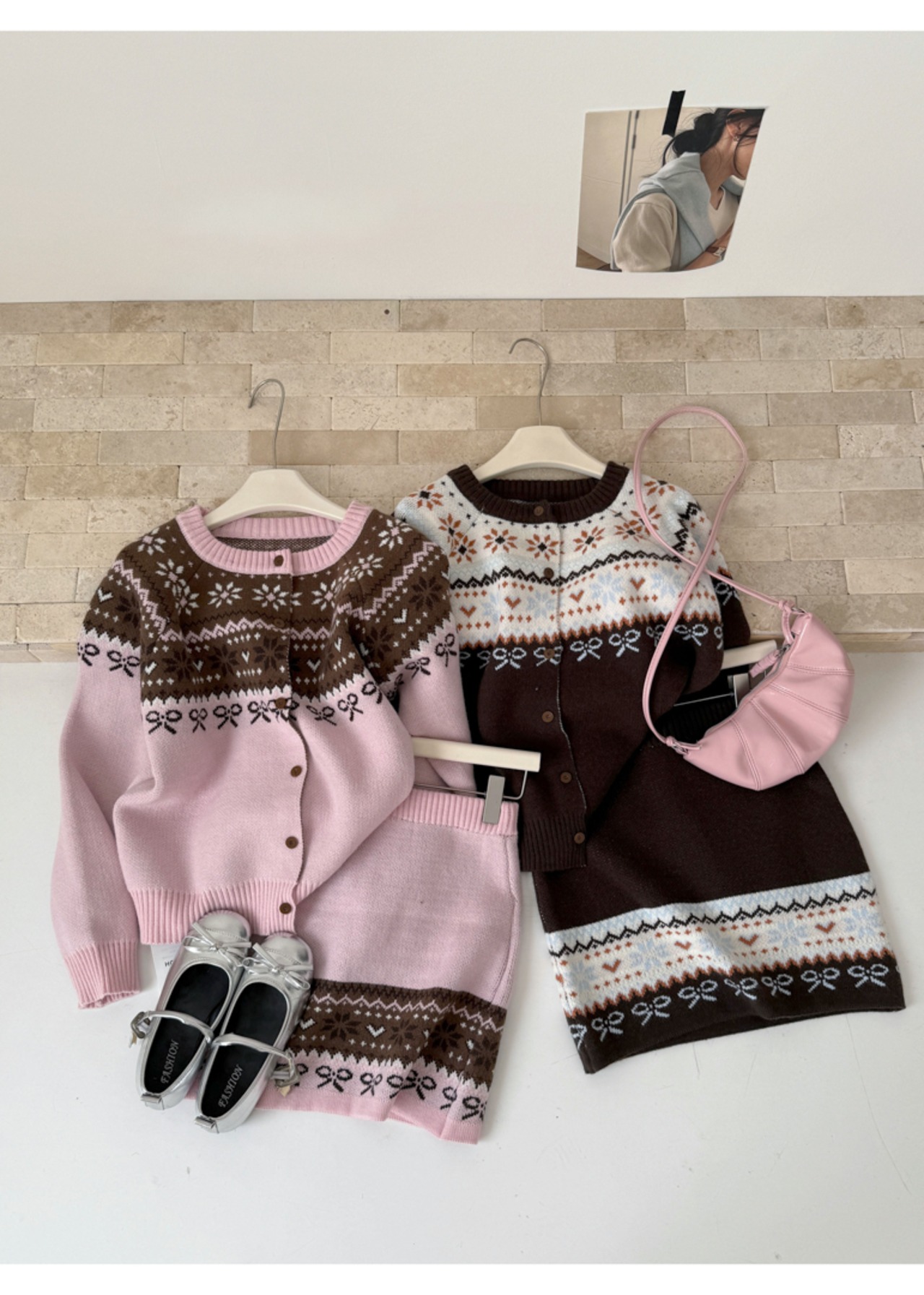 ノルディックガーリーニットセットアップ LK1812