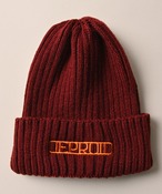 DEPROID Embroidered logo knit cap (RED) DP-143